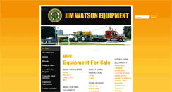 Desktop Screenshot of jimwatsonequipment.com