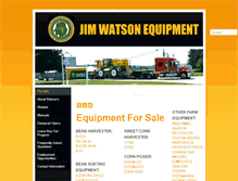 Tablet Screenshot of jimwatsonequipment.com